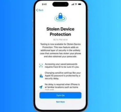 道里苹果授权维修店分享被盗设备保护功能开启方法 