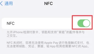 道里苹果维修服务分享iPhone15NFC功能开启方法 