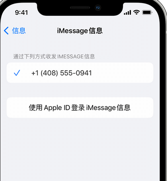 道里apple维修iPhone上无法正常发送iMessage信息 