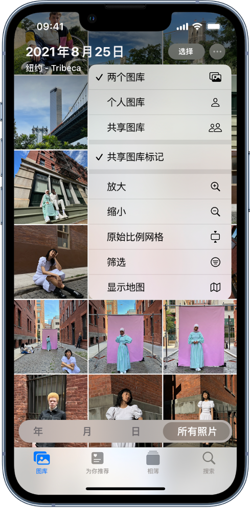 道里苹果手机维修分享升级 iOS 16.1 后，如何设置或加入 iCloud 共享照片图库 