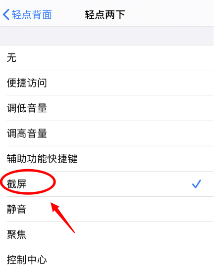 道里苹果手机维修分享iPhone12如何启用双击截屏 