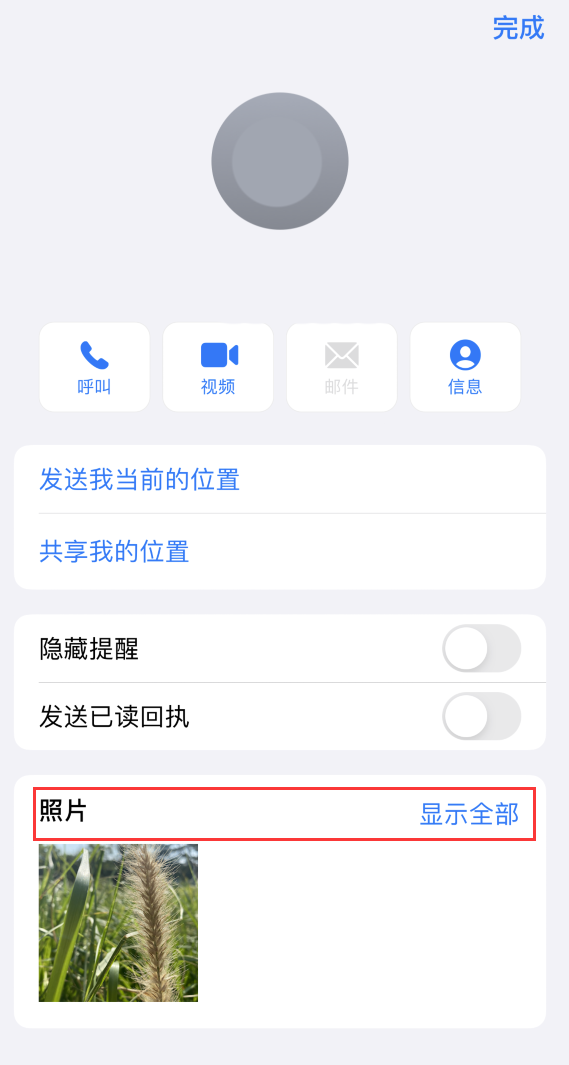 道里苹果手机维修分享如何快速查找 iMessage 信息中的图片等附件 