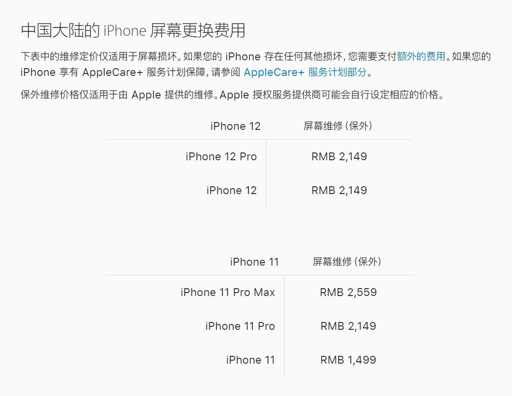 道里苹果手机维修分享iPhone 12/12 Pro 更换屏幕多少钱 